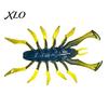 Saltwater Fishing Gear 8Pcs 6cm/2.8g Bionic Insect Soft Bait, Slow Sinking Floating Artificial Lure, Realistic Lures Swim Bait for Freshwater