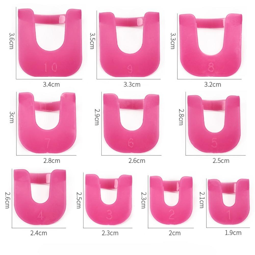 26pcs/set 10 Sizes G Curve Shape Varnish Shield Nail Protector Finger Cover Spill-Proof French Stickers Manicure Nail Art Tools