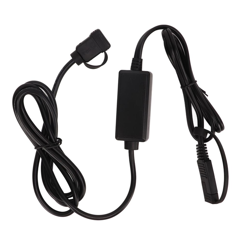 Electric Bike Phone Fast Charger Smart Chip Adaptive Motorcycle Phone USB SAE Charger for Riding