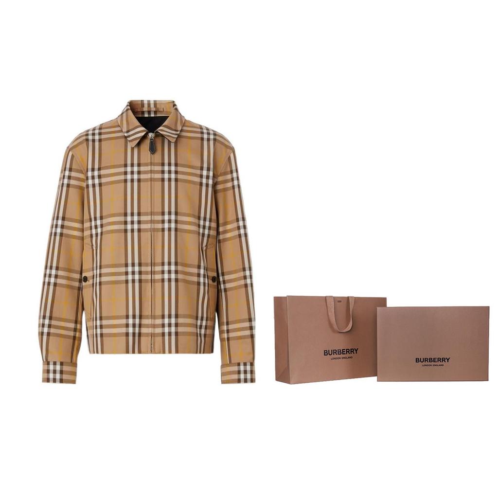 Burberry FW22 Long Sleeved Jacket Men's Brown 80544821 80544821