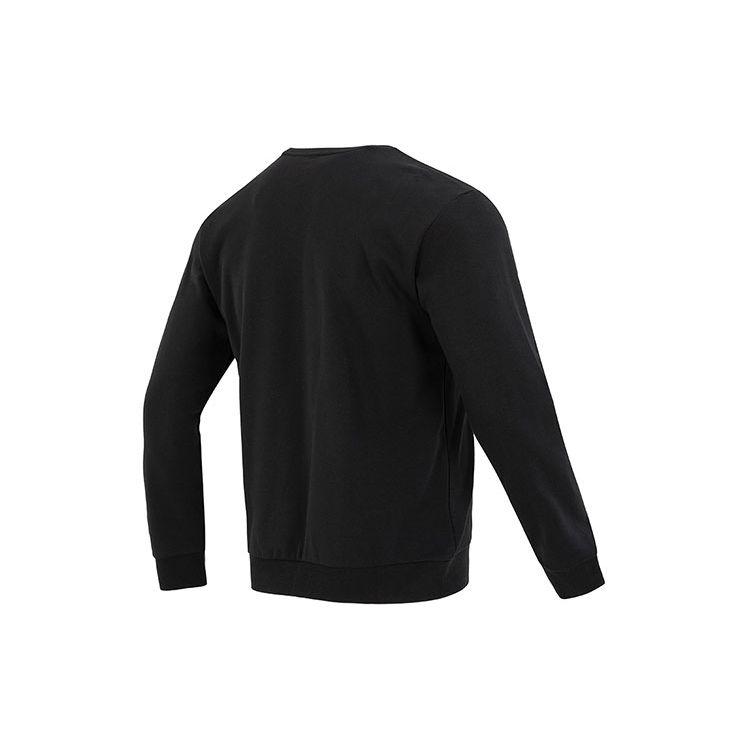 Adidas Logo Print Casual Sports Hoodie Men Tops Black HZ3023