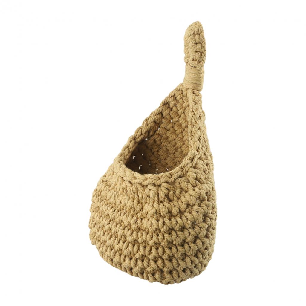 Woven Basket Hanging Storage 6 Size Baskets Cotton Rope