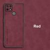 For OPPO A15 A15S Case Luxury PU Leather Phone Case For OPPO A15 S Back Cover Matte Silicone Shockproof Full Protection Coque