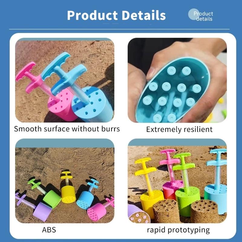 Kids Sand Play Tool Honeycomb Design Beach Sand Digging Toy For Outdoor Activity Sand Castles Sand Molds for Seaside