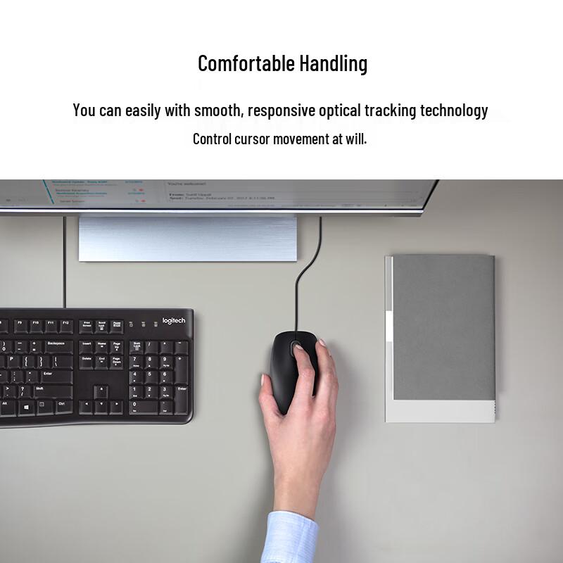 Logitech M110 Silent Wired Mouse