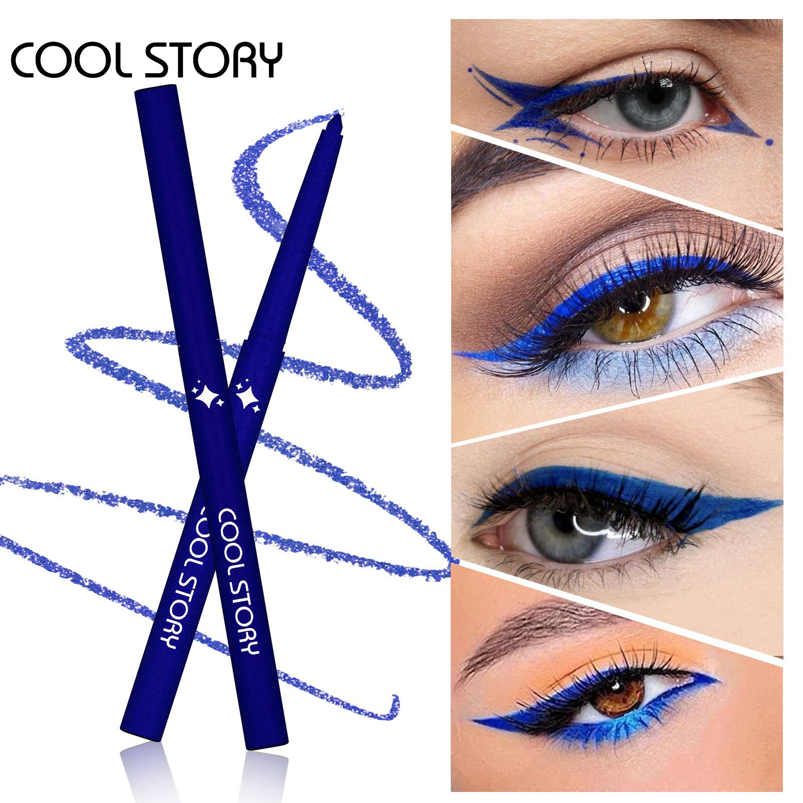 

Одноцветный матовый гелевый карандаш для глаз, кремовый и шелковистый, легко наносится, водостойкий и устойчивый к поту, многофункциональные тени для век