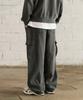 Jikeulib Cargo Pocket Wide Cotton Pants