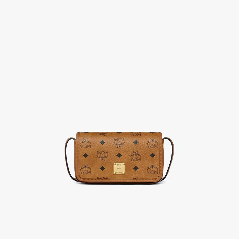 

MCM Aren Small Wide-Strap Crossbody Phone Bag
