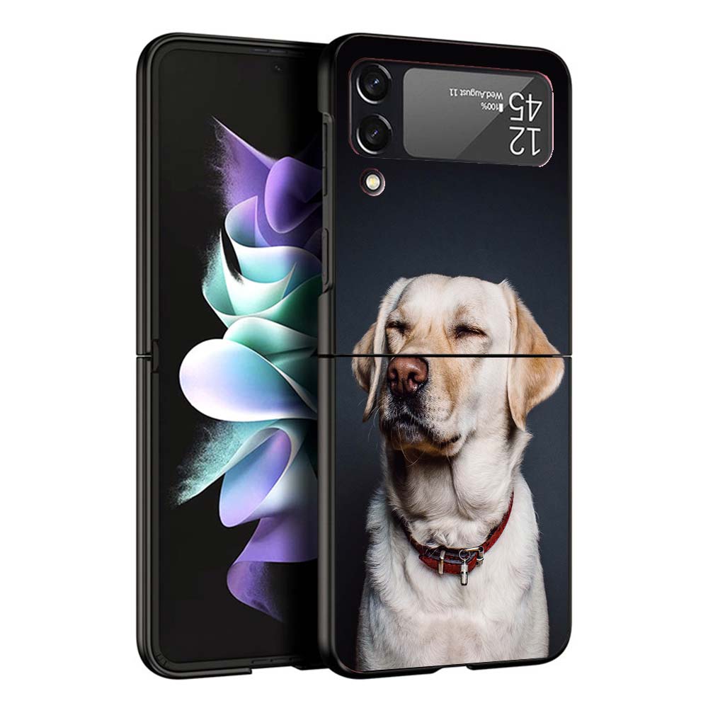 

Labrador Retriever Dog Phone Case For Samsung Galaxy Z Flip7 Flip6 5G Flip5 Flip4 Flip3 ZFlip 7 6 3 4 5 Shockproof Back Cover Ga Samsung Z Flip 3