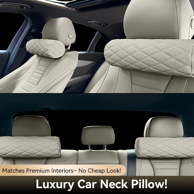 Poduszka na szyję do samochodu, Długa poduszka podpierająca szyję i odcinek szyjny kręgosłupa na siedzenie samochodowe, Samochodowy zagłówek boczny podróżny na siedzenie kierowcy