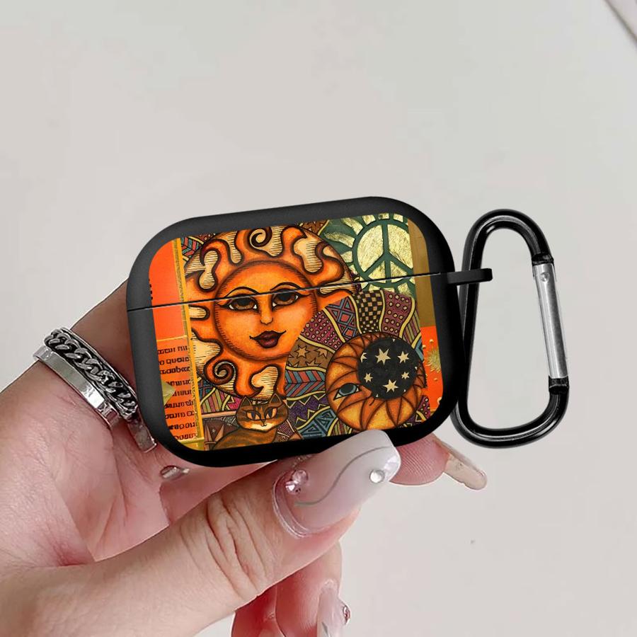 

Bohemian Bright Patterns Case For Airpods 1 Pro3 2 4 3 Pro2 Pro Earphone Cases Cover Airpods 3