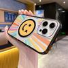 Rainbow Smiley Face Apple 16promax Mobile Phone Case Girl Ip17 Anti-drop 15pm Magnetic Attraction 15 Super Fire 13 Acrylic