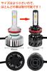 LED Fog Lamps H11 H8 H9 H16 Temperature Switching Integrated Type POOPEE Headlights for DC12V Cars 28W Light Emission Switching (Japanese Cars)