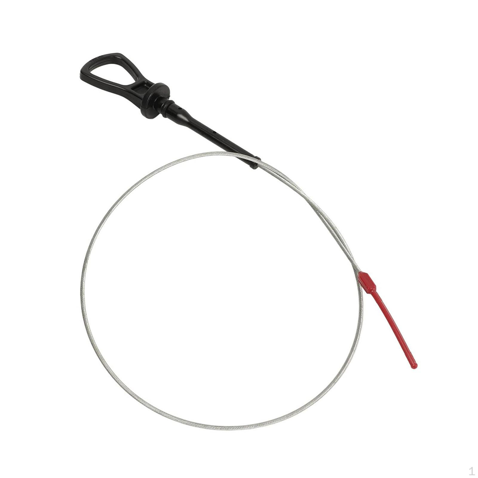 

Щуп для измерения уровня масла в двигателе 11437600470 Индикатор уровня бензина Автомобильный аксессуар Прочная замена 27,7 дюйма