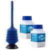 Toilet Plunger and Pipe Unclogger