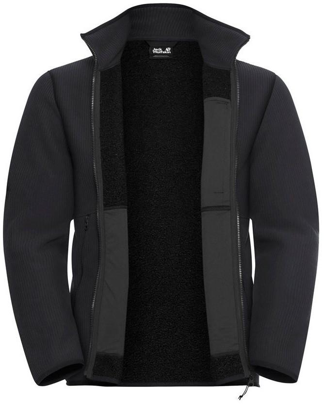 Куртка Jack Wolfskin Lake Ridge Jacket Men Флисовая куртка мужская (A65001) черный