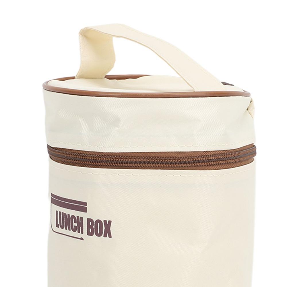 2PCS/3PCS/4PCS 304 Stainless Steel Insulated Lunch Container Portable Lunch Set  For Travel