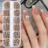 Nail Art Diamond Nail Art Tip Bottom Diamond Color Diamond Size Mixed Glass Round Diamond Nail Diy Nail Art Jewelry