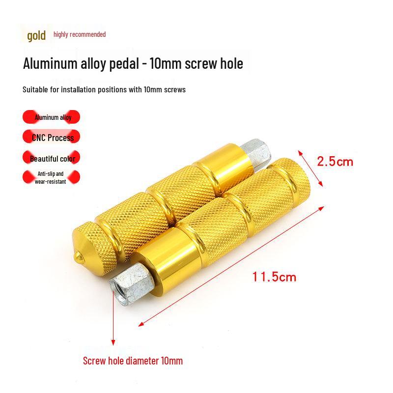 Diama New Standard Electric Bicycle Pedals & Footrests for Battery Car Modification