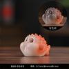 Heat Sensitive Color Changing Tea Pet Ornament Ceramic Figurine Decorative Item for Tea Ceremony and Home Display Collectible