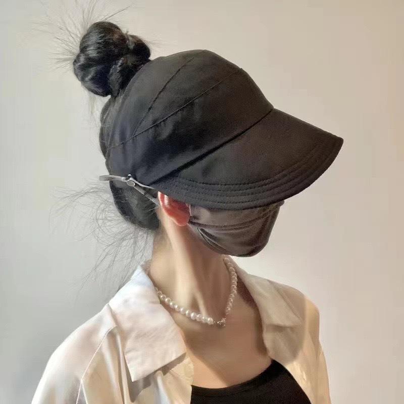 Breezy Summer Ponytail Sun Hat: Versatile Quick-Dry Shade Cap