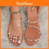 Summer Casual Flip Flops With Lightweight Pu Sole For Adults Daily Wear
