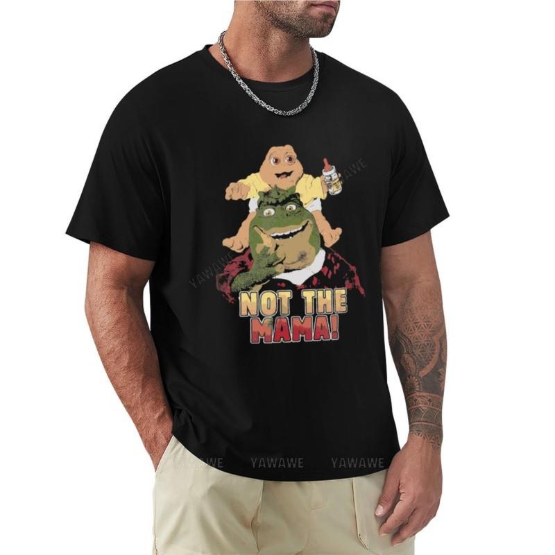 tshirt man summer tees Dinosaurs Not the Mama T-Shirt plain t-shirt black t shirts t shirt men