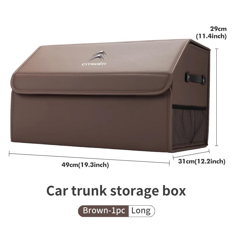 Big Capacity Car Storage Box Trunk Organizer Durable Collapsible For Citroen C5 C1 C2 C6 C4L DS3 DS4 DS5 C-Elysee Grand Berlingo aia256