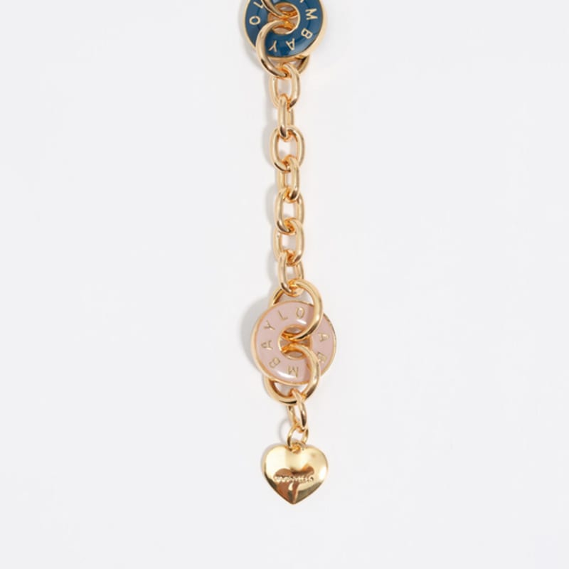 BIMBA Y LOLA [25FW] BIMBA Y LOLA Gold-tone Heart Logo Necklace B256AIU015MUF