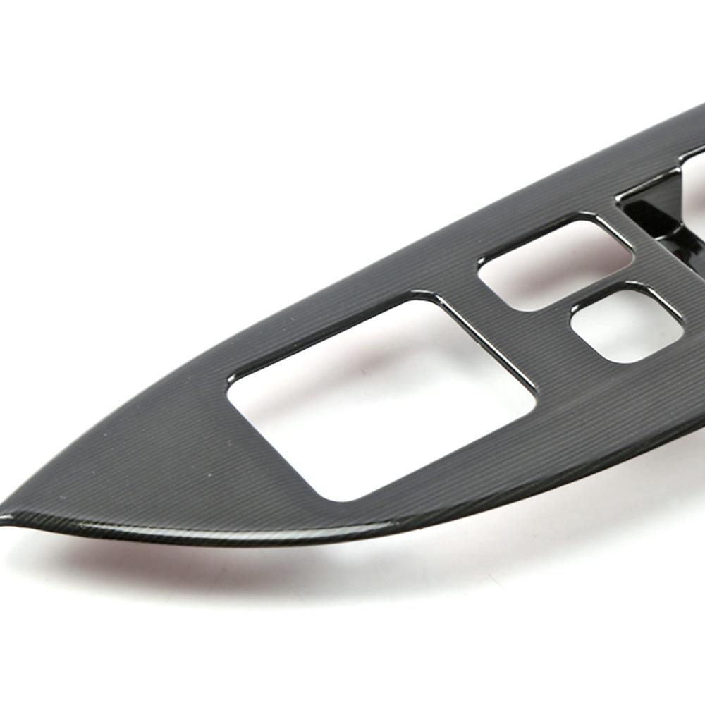 

ABS Chrome для Mitsubishi Outlander 2013- Двері, вікна, перемикач підйому, підлокітник, декоративна накладка, декоративна наклейка Black 4 pcs