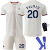 2526 Chelsea Away Football Jersey No. 7 Sterling 8 Enzo 6 Silva Home Correct Version Set
