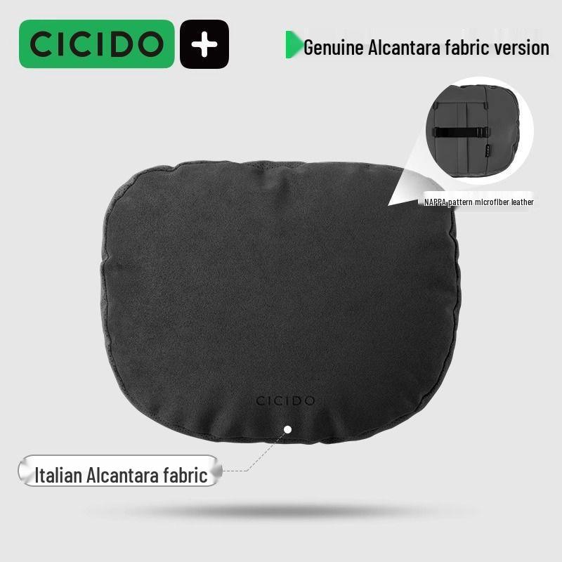 CICIDO Xiduo Maybach Headrest & Lumbar Support Pillow for Mercedes-Benz & Tesla Standard