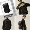 KiU Multifunctional Flap Backpack, Waterproof and Water-Repellent, Large Capacity, Laptop Bag, Carry-On Compatible, Perfect for Commuting, School,