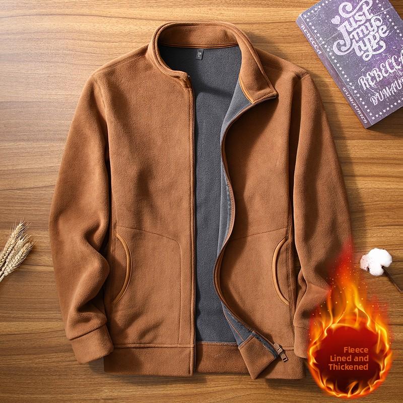 

Мужской кардиган-свитшот Thiened Fce для улицы, осень-зима, теплый, свободный, с капюшоном, молодежный, повседневный стиль S оранжевый