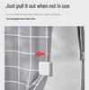 Multifunctional Shower Curtain Clip: Seamless, Punch-Free Wall Hook