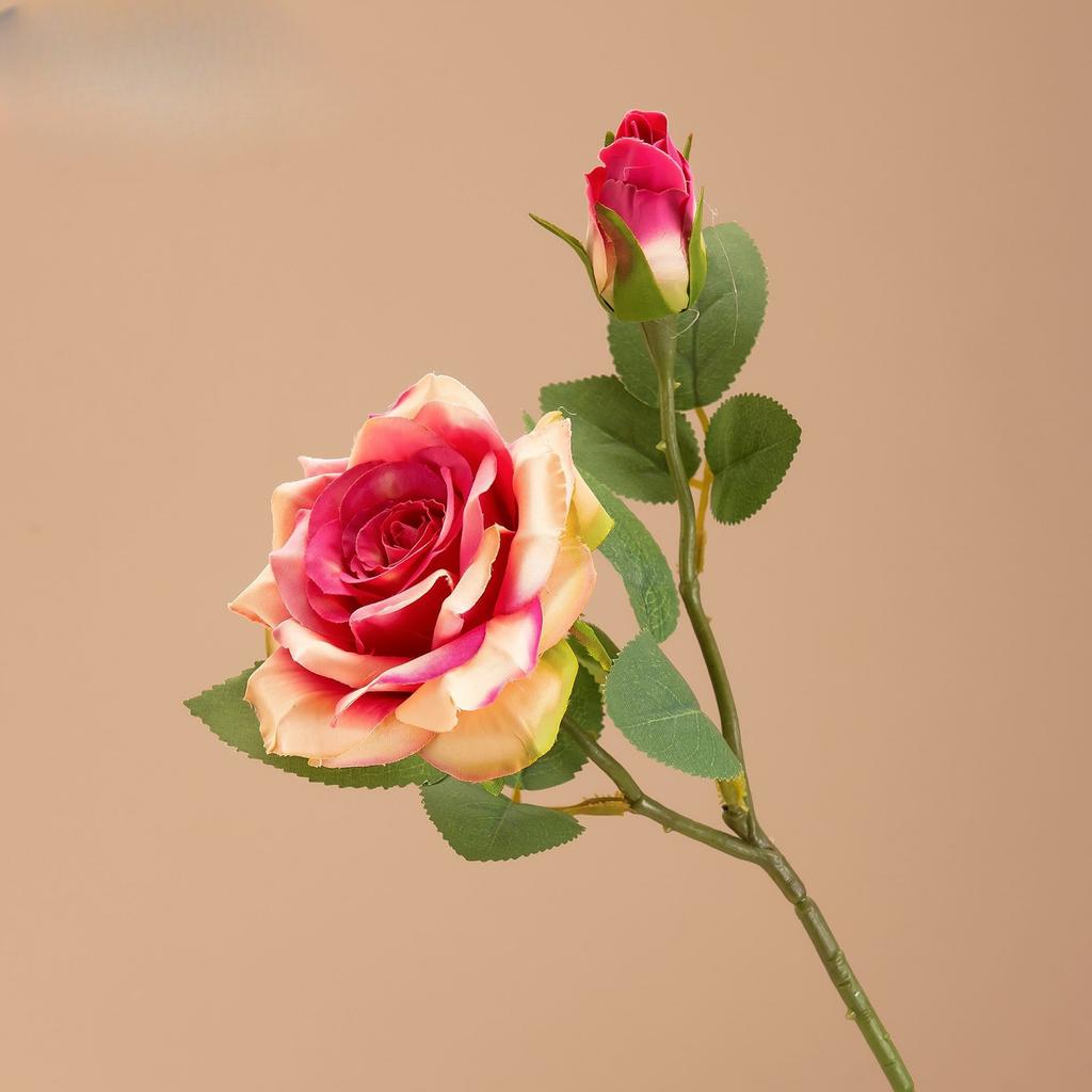 1pcs Latex Moisturizing Rose Real Touch Artificial Flowers Wedding Decor Rose Flower Arrangement Party Home Accessories