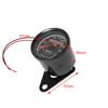 1PCS Universal Motorcycle Speedometer Meter Double Color LED Light Odometer Speed Meter Gauge Miles For Motorcycle Hot