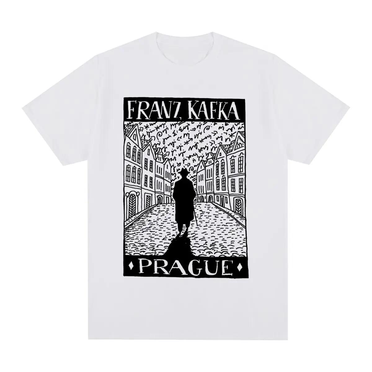 GUOYAN TOP Franz Kafka Vintage T-shirt Katoen Metamorfose Literatuur Boeken Schrijven Schrijvers Lezen Heren T-shirt Nieuw T-shirt T-shirt Dames Tops 2XL