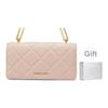 Charles & Keith Dopamine Oil Painting Bag Quilted Chain Small Square Bag Women Crossbody Bag CK6-10680924-WB