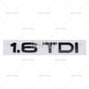 ABAB1 3D 1.6 1.9 2.0 3.0 4.0 TDI Car Trunk ABS Badge Emblem For Car Rear Tailgate Adhesive Badge Sticker for A4 A5 A6 A7 A8 Q3 Q5 Q7