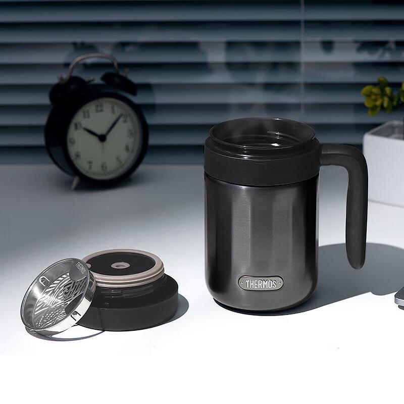 Thermos 600mL Stainless Steel Vacuum Insulated Handle Mug