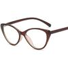 Higodoy Fashion Vintage Cat Eye Glasses Frame Women Plastic Spectacle Eyeglasses Optical Computer Glasses for Unisex Uv400