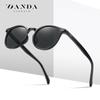 New vintage polarized sunglasses TR3331Classic European and American round-frame sunglasses for men and women, fashionable sun glasses