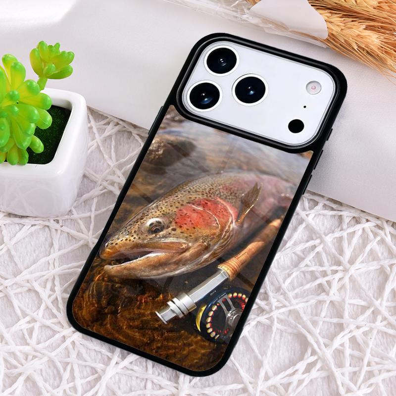 Japanese koi Fish Art Phone Case for iPhone 17 Air 16 15 11 12 14 13 Pro Max Shockproof Cover