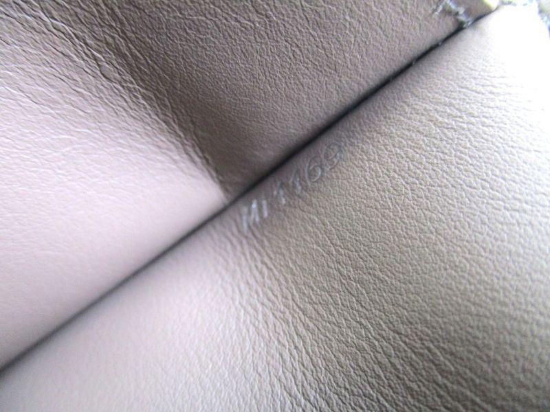 Autentická LOUIS VUITTON světle růžová taurillonová kožená peněženka s trojdílnou peněženkou Kompaktní #a065 Repasované