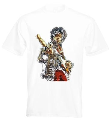 T-shirt Jimi Hendrix Are You Experienced Woodstock Rock Blues