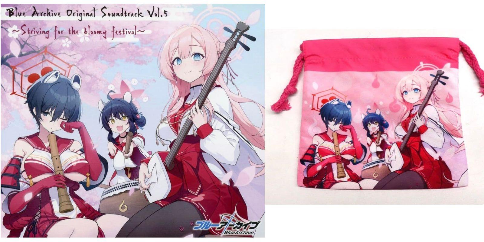 

[Б/У] Blue Archive Original Soundtrack Vol.5 ~Стремясь к цветущему фестивалю~ Хякки Яко с мешочком на шнурке