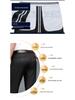 Thickened Winter Trousers: Casual Dress Pants for Middle-Aged Men