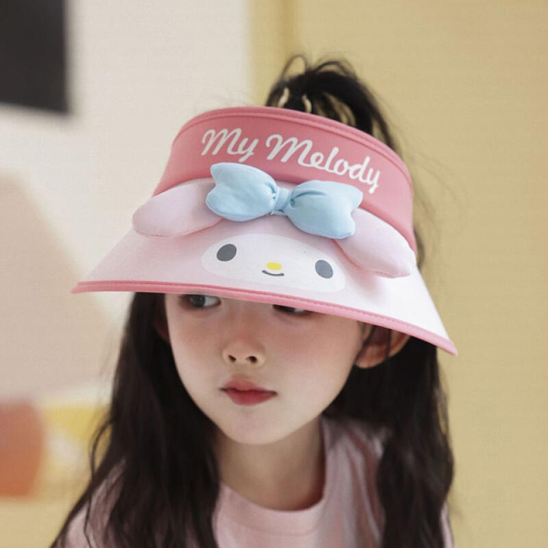 [Sanrio] My Melody UV Blocking 3D Face Sun Cap Single product