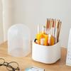 Stolní organizér Průhledný otočný držák pera Organizér police na psací potřeby Zásobník na psací potřeby Držák na pera